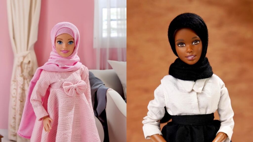 Artista nigeriana cria roupas muçulmanas para bonecas Barbie